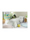 Saint Clair Set Kinderbettbezug Einzel mit Kissenbezug Baumwolle Blue 160x220cm