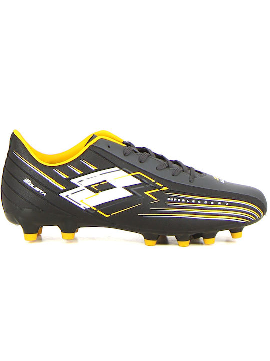 Lotto Solista 700 Vii TF Low Football Shoes with Molded Cleats Black