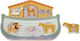 Wooden Kids Peg Puzzle Noah's Ark Diakakis