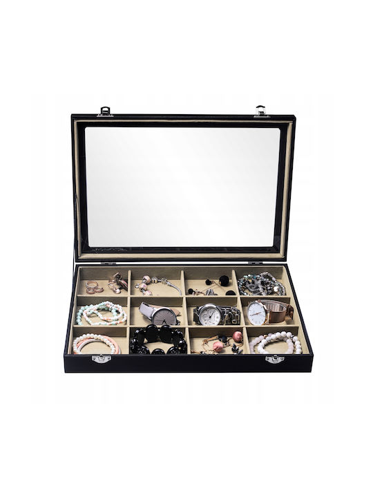 Korbi Glass Jewellery Box