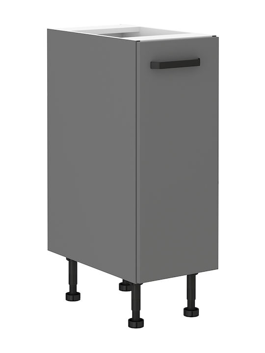 Melo Floor Cabinet Charcoal 30x52x87cm