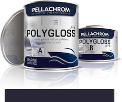 Pellachrom Polygloss A+B Farben Oberbau Boot 0....