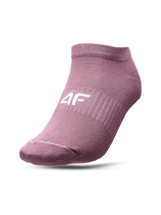 4F Αθλητικές Κάλτσες Ροζ 5 Ζεύγη