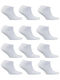 Vtex Socks Κάλτσες Λευκές 12Pack