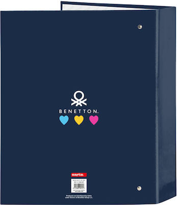 Benetton Clipboard for Paper A4 Blue 1pcs