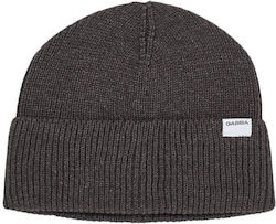 Gabba Beanie Ανδρικός Σκούφος Πλεκτός σε Γκρι χρώμα