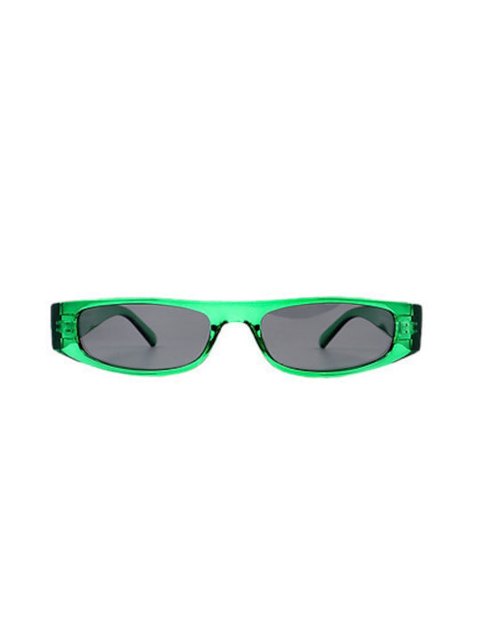 Vny Fusion Sunglasses with Green Plastic Frame and Green Polarized Lens SF-13781726