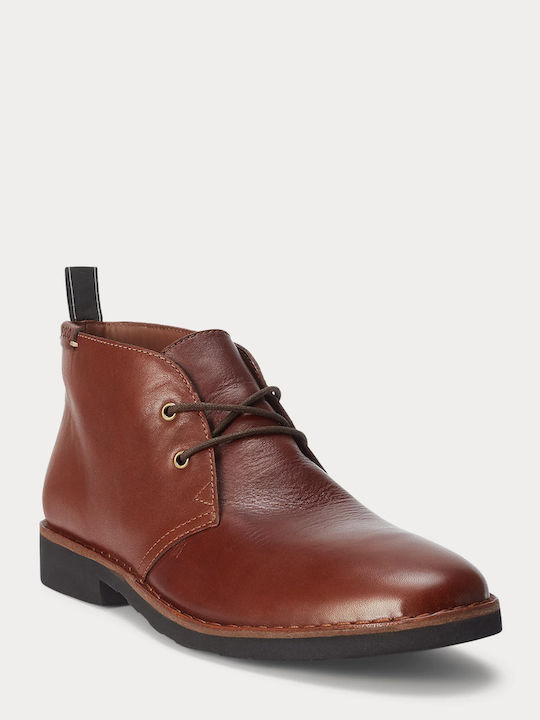 Talan Leather Tabac Brown Men's Boots