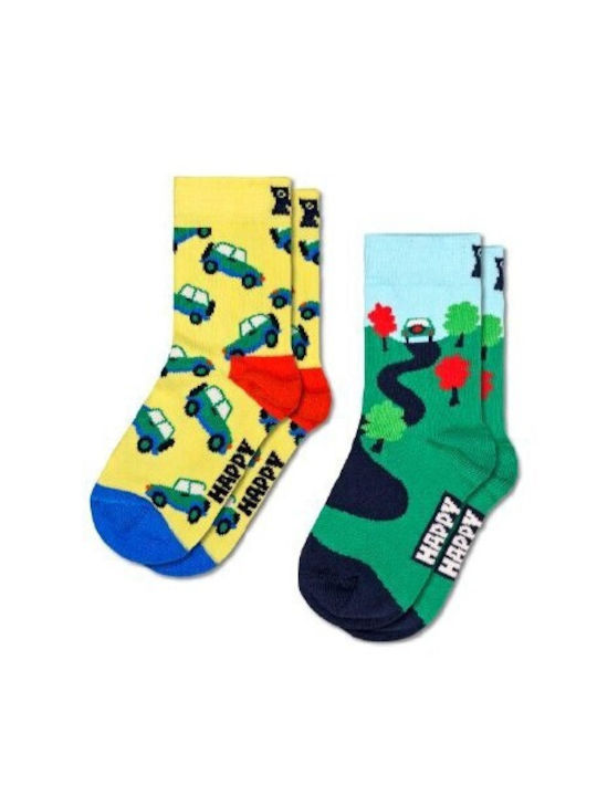 Happy Socks Șosete pentru Copii Galbene