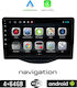 Booma Auto-Audiosystem für Peugeot 108 2014> (Bluetooth/USB/WiFi/GPS/Apple-Carplay/Android-Auto) mit Touchscreen 9"