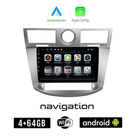 Booma Auto-Audiosystem Chrysler Sebring 2008-2010 (Bluetooth/USB/WiFi/GPS/Apple-Carplay/Android-Auto) mit Touchscreen 9"