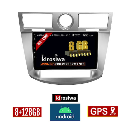 Kirosiwa Auto-Audiosystem Chrysler Sebring 2008-2010 (Bluetooth/USB/AUX/WiFi/GPS) mit Touchscreen 9"