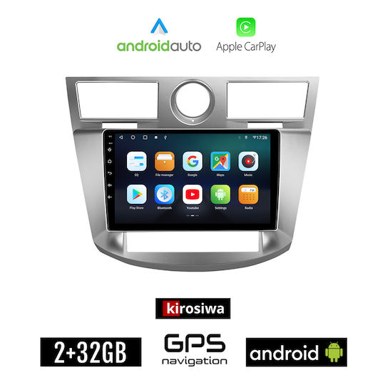 Kirosiwa Auto-Audiosystem Chrysler Sebring 2008-2010 (Bluetooth/USB/AUX/WiFi/GPS/Apple-Carplay/Android-Auto) mit Touchscreen 9"