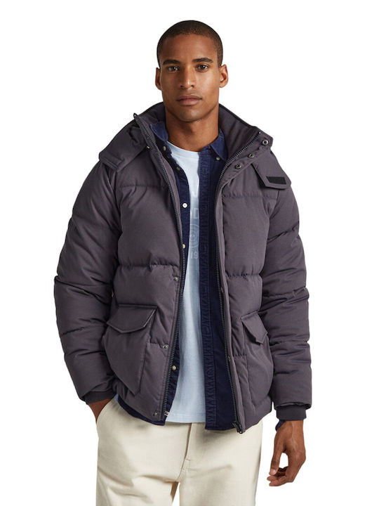 Pepe Jeans Winter Jacket Puffer Black