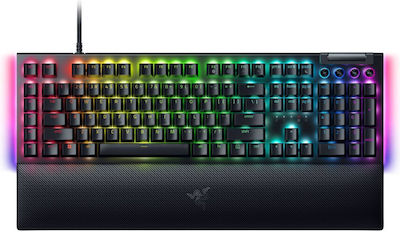 Razer BlackWidow V4 Underglow Tastatură Mecanică de Gaming cu Razer Green întrerupătoare și iluminare RGB Negru