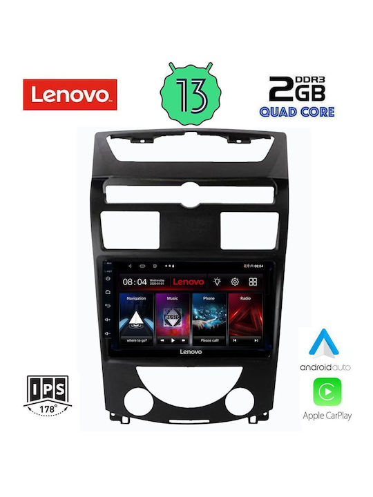 Lenovo Car Audio System for Ssangyong Rexton 2006-2015 (Bluetooth/USB/WiFi/GPS) with Touch Screen 10"