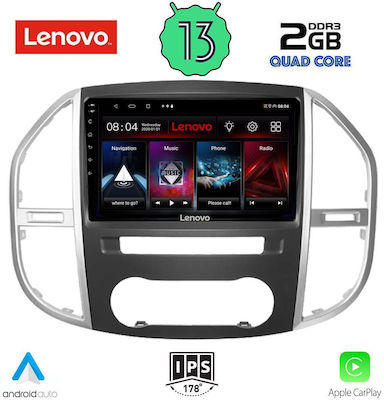 Lenovo Sistem Audio Auto pentru Mercedes-Benz Vito 2015> (Bluetooth/USB/WiFi/GPS) cu Ecran Tactil 10"