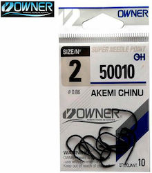 Owner Chinu Fishing Hook No1 50010