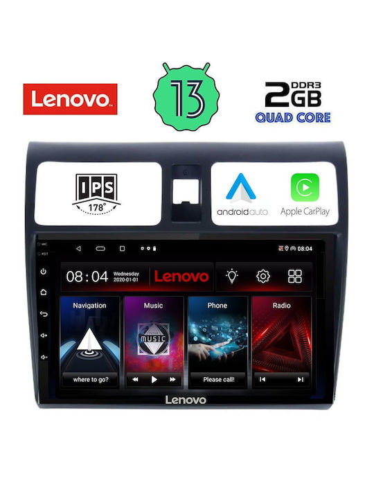 Lenovo Ηχοσύστημα Αυτοκινήτου για Suzuki Swift 2005-2011 (Bluetooth/USB/WiFi/GPS) με Οθόνη Αφής 10"