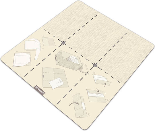 Tescoma Storage Case For Clothes in Beige Color 1pcs