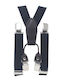 Hosenträger Monochrom Schwarz