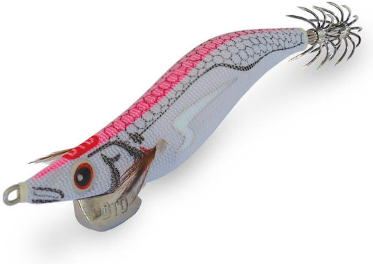 DTD White Killer Egi Squid Jigs Fluorescent 9.6cm/14.2gr Pink