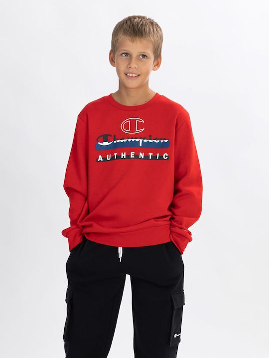 Champion Kinder-Sweatshirt Rot