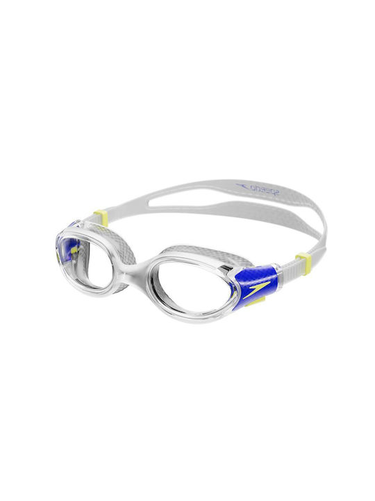 Speedo Biofuse 2.0 Swimming Goggles Kids with Anti-Fog Lenses Transparent