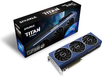 Sparkle ARC A750 8GB GDDR6 Titan OC Placă Grafică