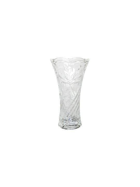 Keskor Διακοσμητικό Βάζο Glas Transparent 13x23cm 1Stück