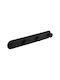 Laveo Single Wall-Mounted Bathroom Hook Black