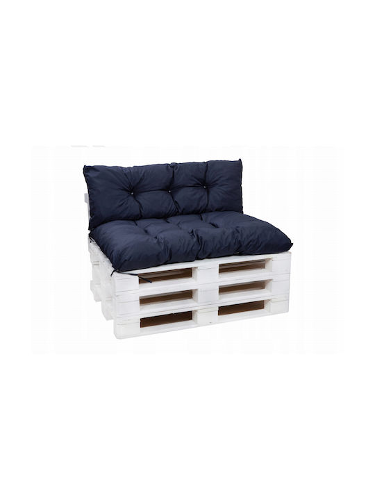 Setgarden Pallet Bench Cushion Dark blue (#00008B) 120x80cm.