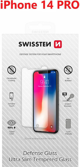 Swissten Tempered Glass (iPhone 14 Pro)