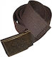 2wolfs Wild Military Strap Belt Brown