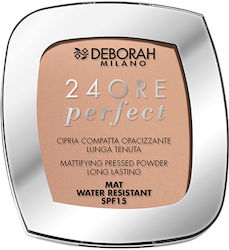 Deborah Milano 24ore Perfect Πούδρα SPF15 9gr