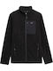 Men's Fleece Cardigan Black