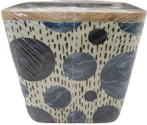 Lalos Βάζο Γενικής Χρήσης με Καπάκι Ξύλινο 10.5x11cm