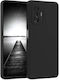 Matt Back Cover Σιλικόνης Μαύρο (Xiaomi 11T / 11T Pro)