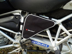 Marselus Motorcycle Saddle Side Bag Set in Black Colour