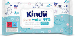 Kindii Baby Wipes 60pcs