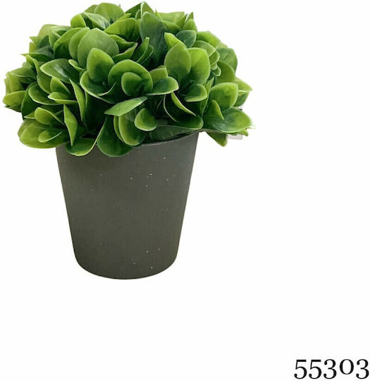 Plantă Artificială în Ghiveci Mic Dimensiuni 13x13x15cm Green 15cm Arte Regal