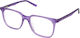 Crulle Children's Plastic Eyeglass Frame Purple 2101 C3