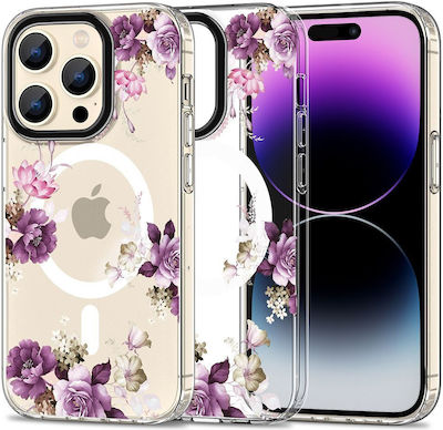 Tech-Protect Magmood Magsafe Plastic Back Cover Spring Floral (iPhone 15 Pro Max)