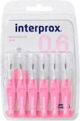 Interprox Interproximal Μεσοδόντια Βουρτσάκια 0.6mm 6τμχ