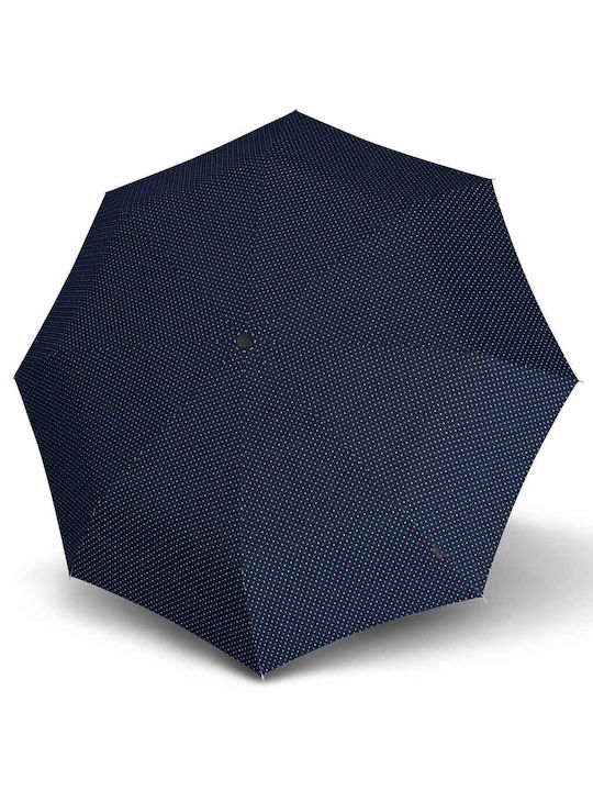 Knirps Regenschirm Kompakt Marineblau