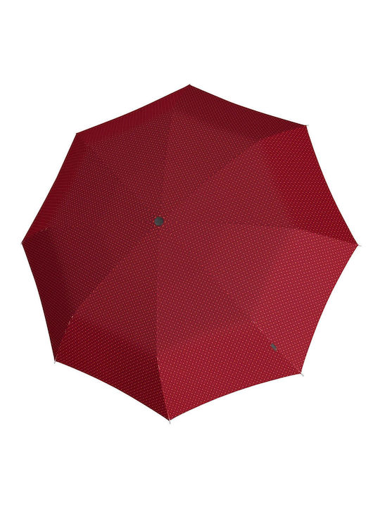 Knirps Umbrelă de ploaie Compact Red