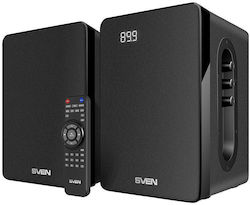 Sven SPS-710 Kabellose Computerlautsprecher 2.0 mit Bluetooth und Leistung 40W in Schwarz Farbe