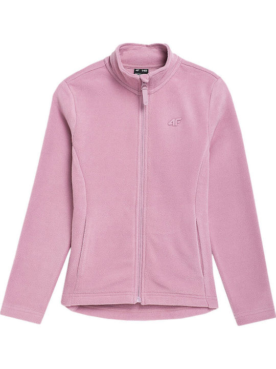 4F Kids Cardigan Fleece Pink