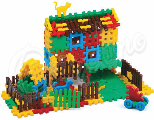 Camelino Building Blocks for 3+ Years 120 Pieces