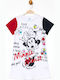 Minnie Rochie pentru Copii Alb